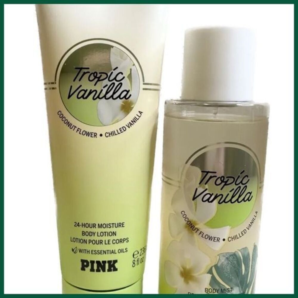 🆕VS PINK Tropic Vanilla Mist & Lotion